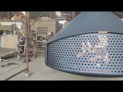 Chimenea colgada al techo decorativa colgante de la estufa ardiente de madera de Europa