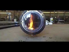Chimenea colgada al techo decorativa de la estufa ardiente de madera interior de Europa