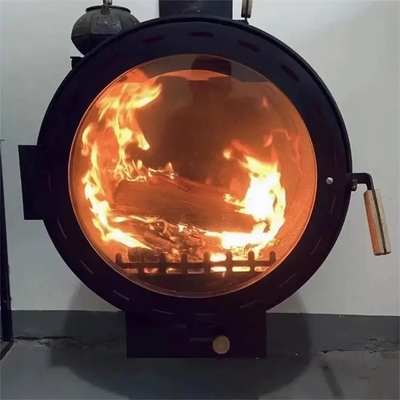 contemporary  steel burning stove for hotels hanging suspended stove wood  indoor hanging fireplace carbon fireplace